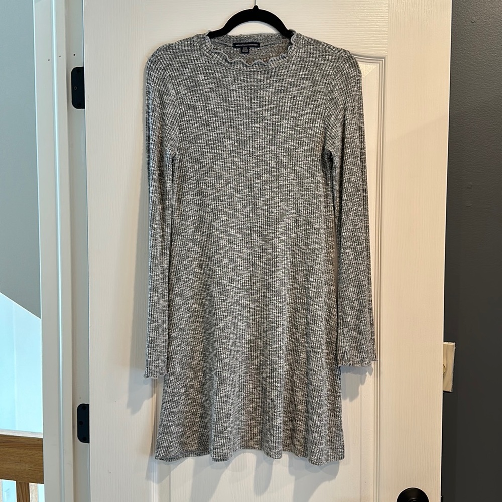 Grey Sweater Dress